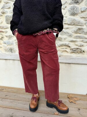 Pantalon Kyoto « velours »