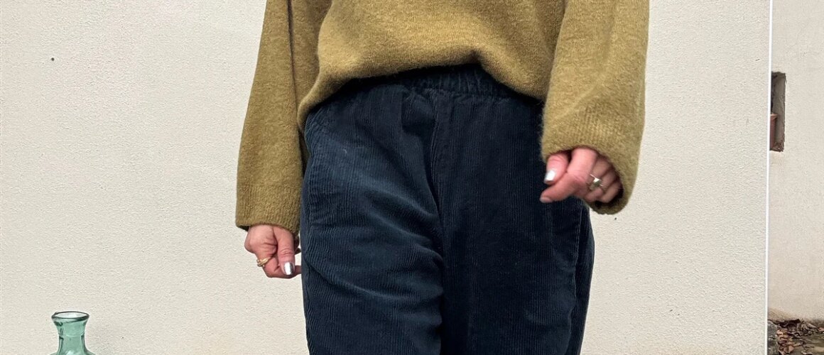 Pantalon Kyoto « velours grosses côtes »