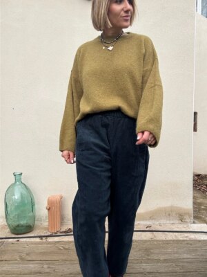 Pantalon Kyoto « velours grosses côtes »