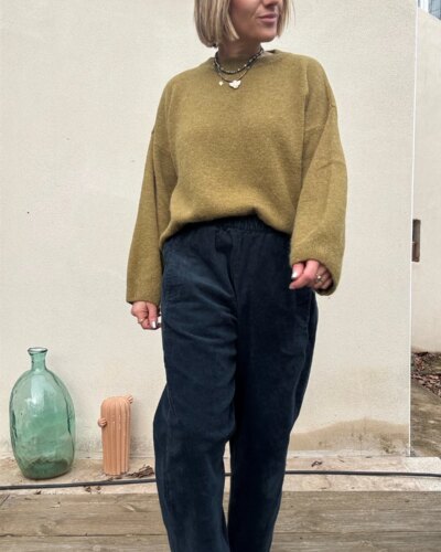 Pantalon Kyoto « velours grosses côtes »