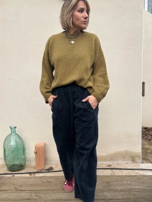 Pantalon Kyoto « velours grosses côtes »