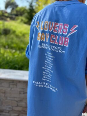 Robe t-shirt Blue