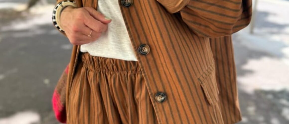 Veste Sidney rayée