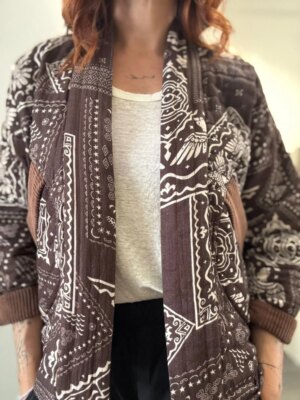 Veste Lola imprimé ethnique 
