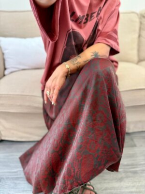 Jupe Byzance imprimé 