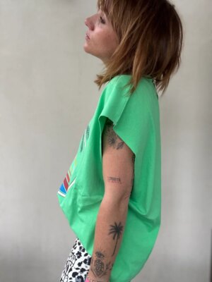 Débardeur oversize Green