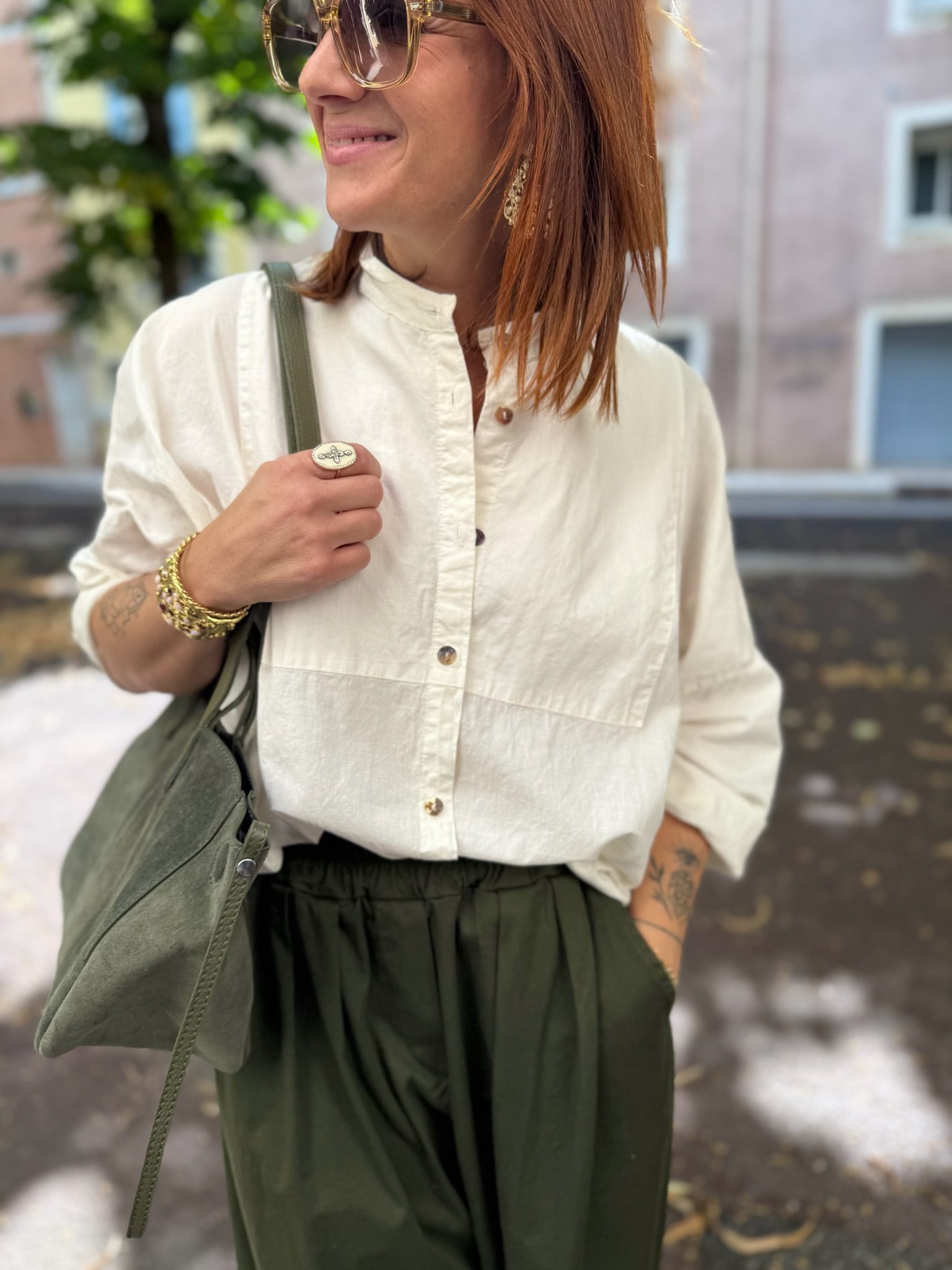 Chemise plastron Doris