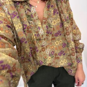 Blouse Cadix fleurie