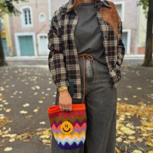 Sac smiley Bohème | Maison Badigo