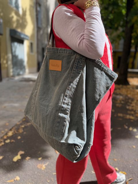 Sac cabas denim Aspen – Image 2