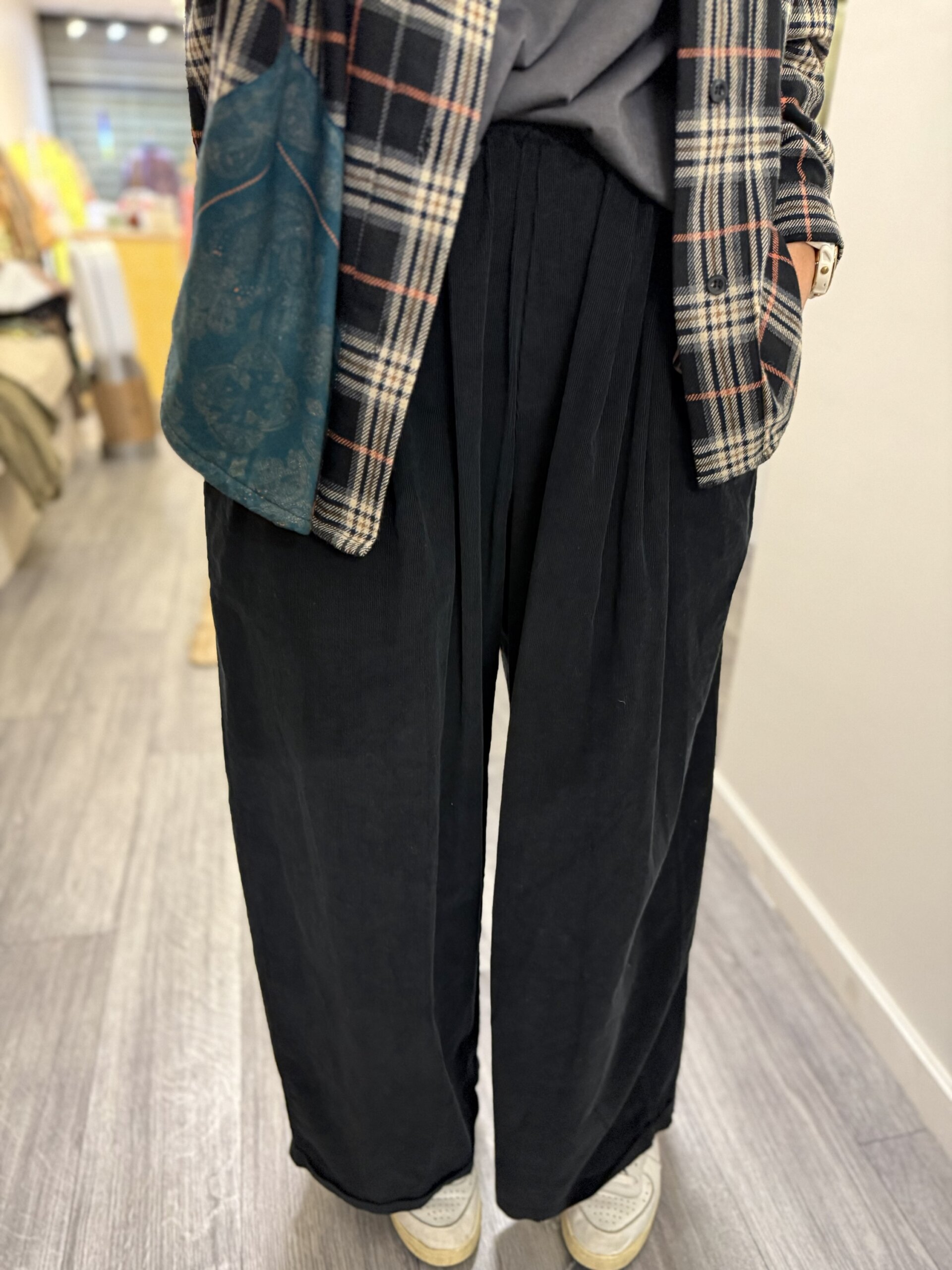 Pantalon Palazzo velours – Image 2