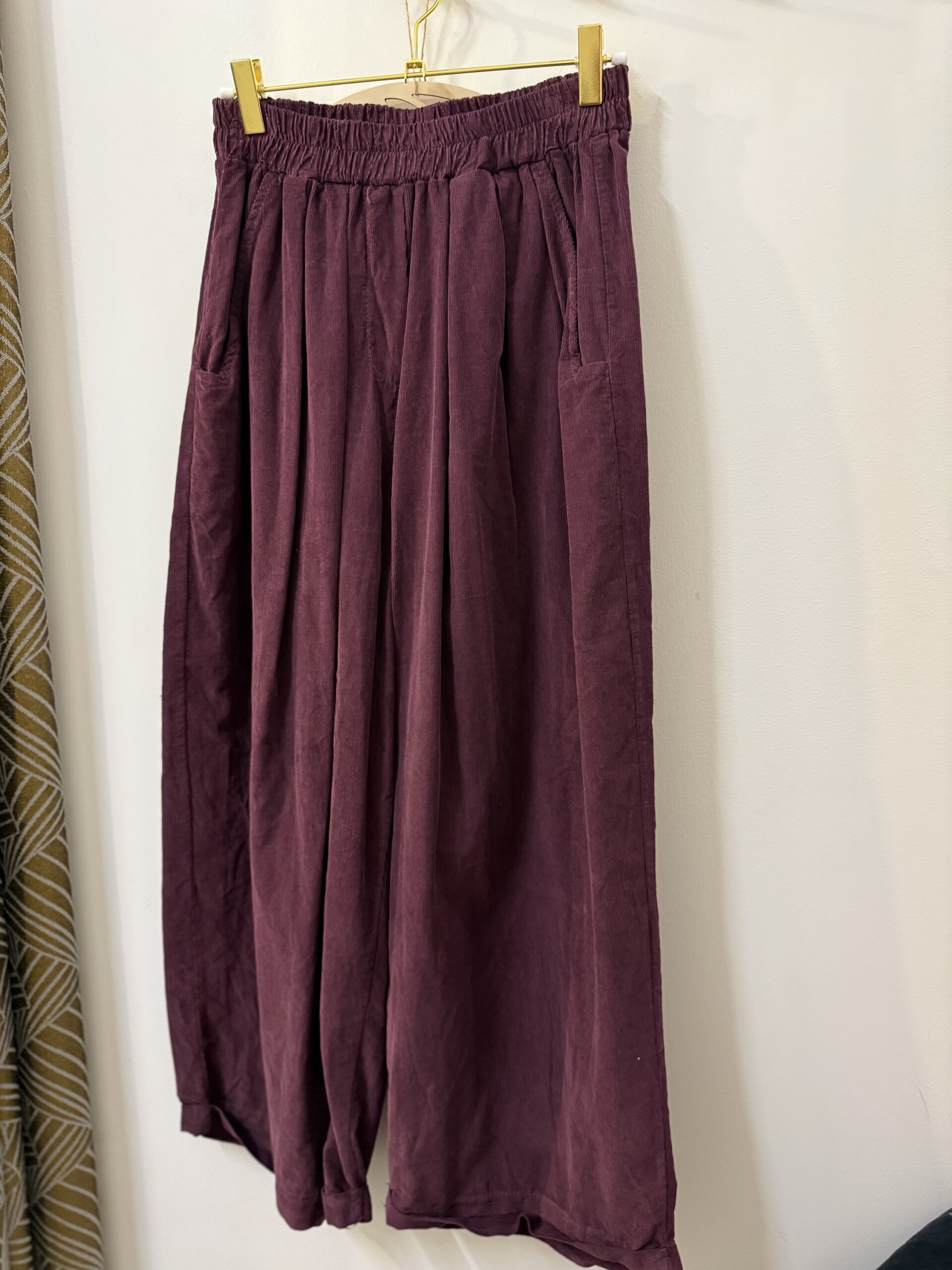 Pantalon Palazzo velours – Image 4