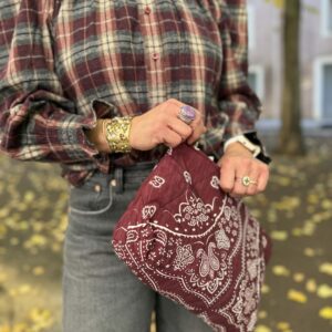 Pochette Orlando imrpimé bandana