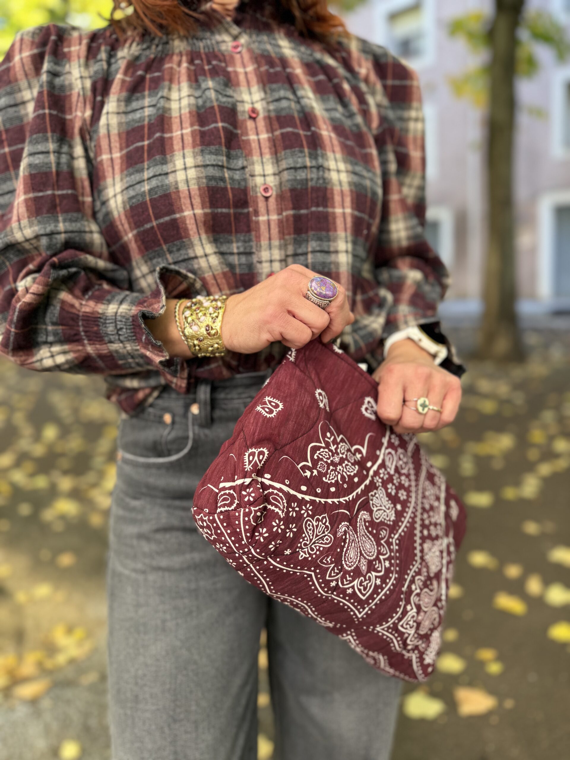 Pochette Orlando imrpimé bandana