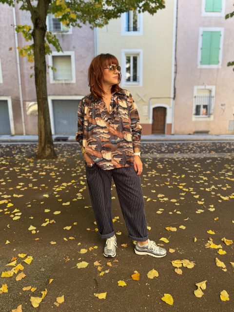 Blouse Cadix aquarelle