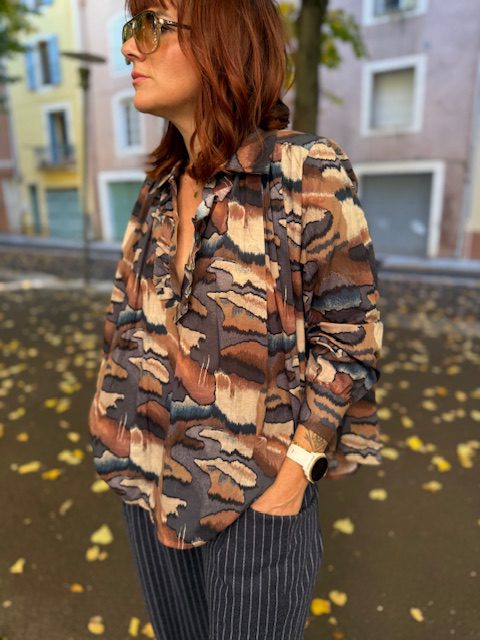 Blouse Cadix aquarelle – Image 2