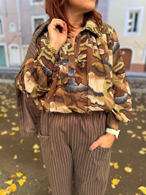 Blouse Cadix aquarelle – Image 4