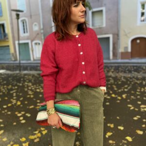 Pochette Orlanda imprimé couverture mexicaine