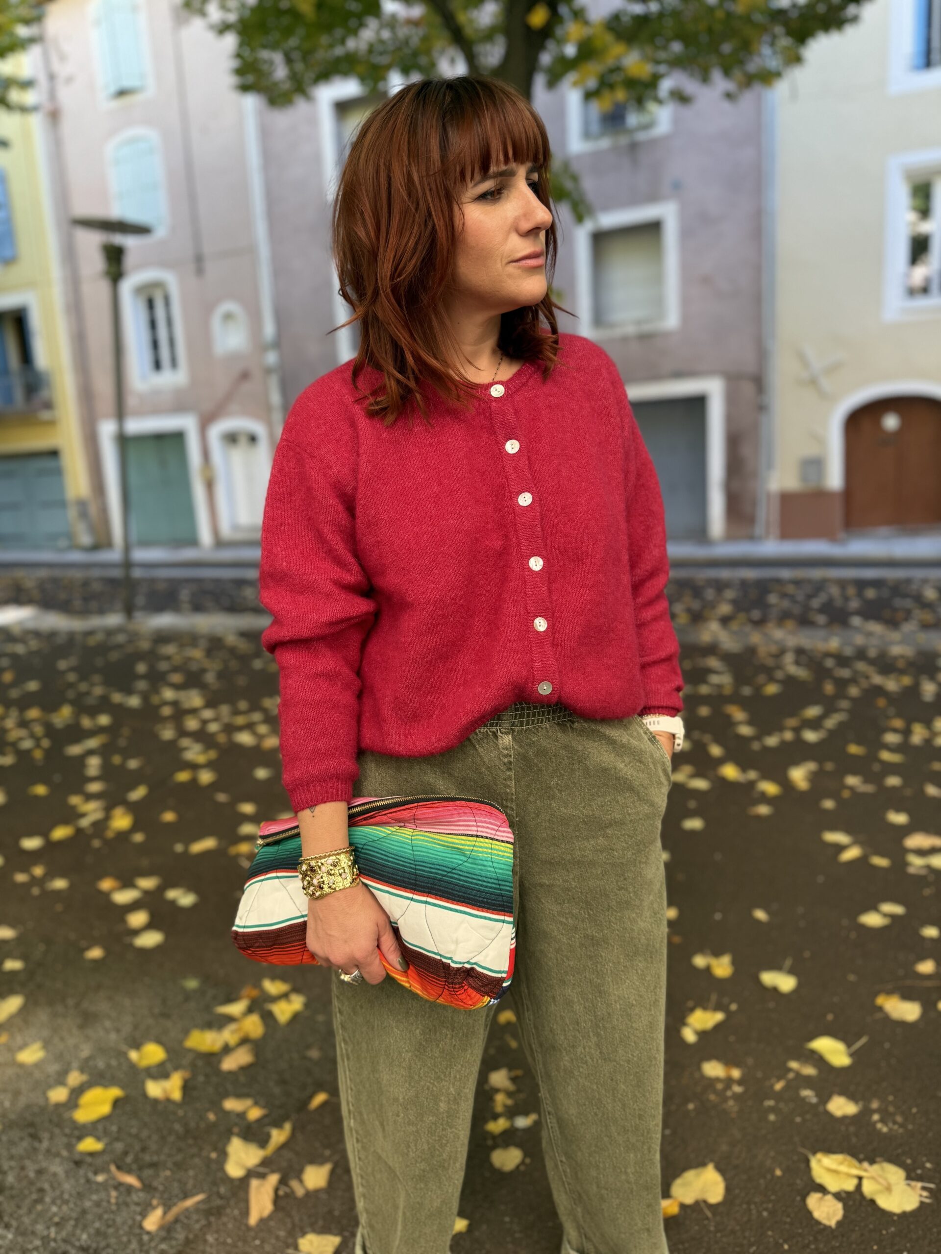 Pochette Orlanda imprimé couverture mexicaine
