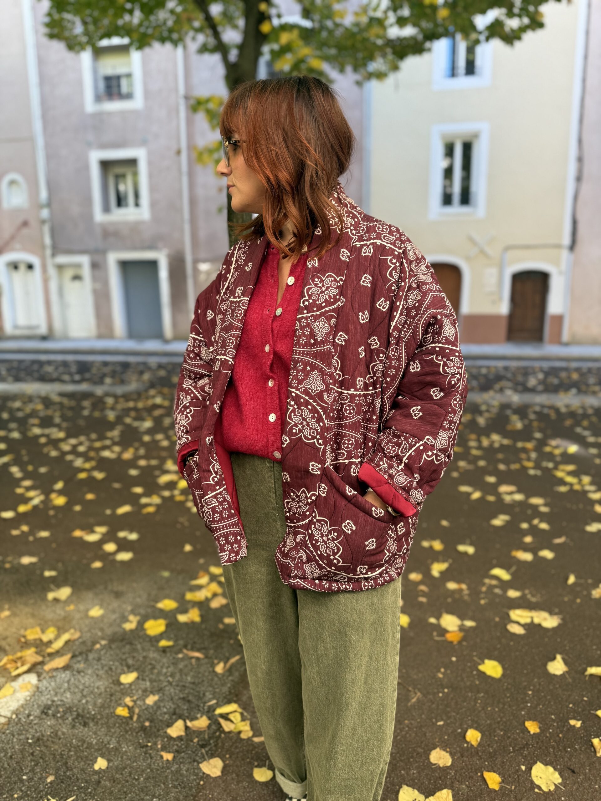 Veste Chicago imprimé Bandana – Image 3
