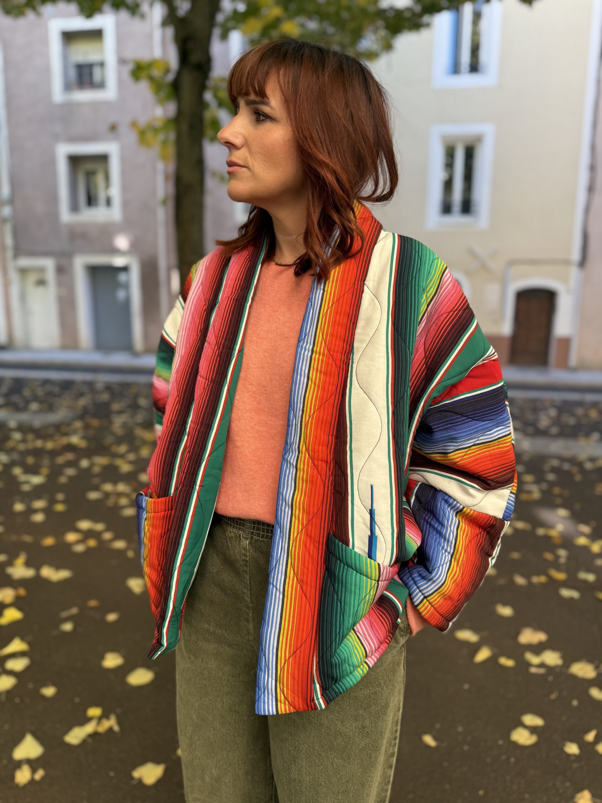 Veste Chicago imprimé couverture mexicaine – Image 4