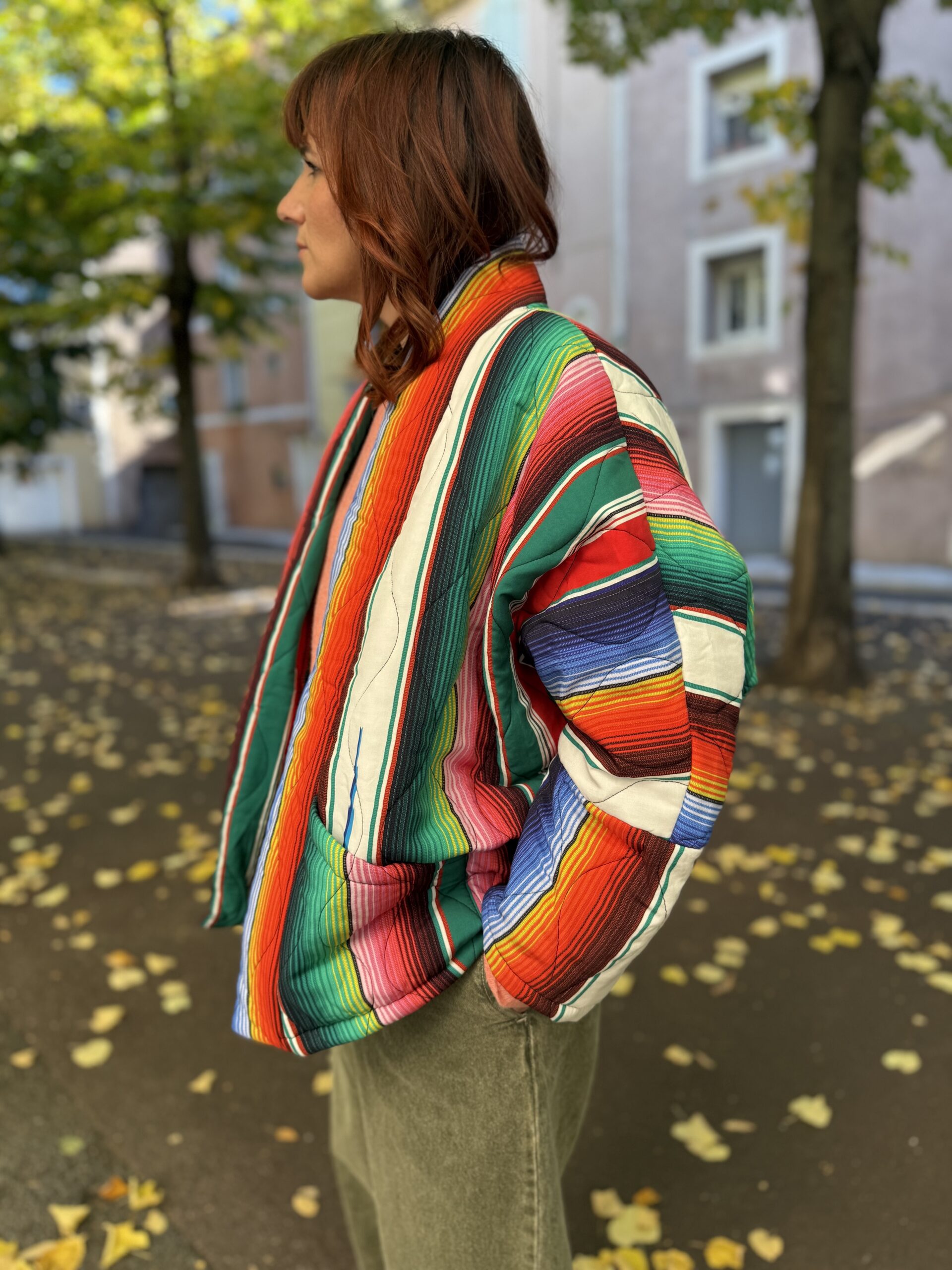Veste Chicago imprimé couverture mexicaine – Image 2