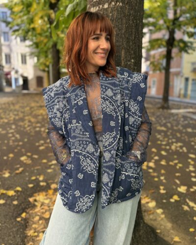 Veste Brooklyn imprimé bandana