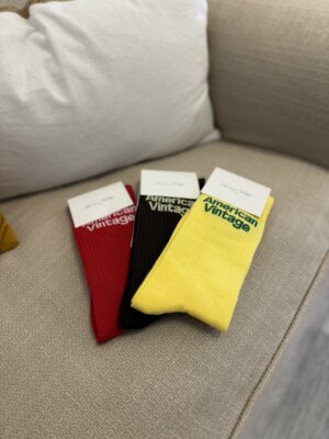 chaussettes-colorées-jersey-American-vintage