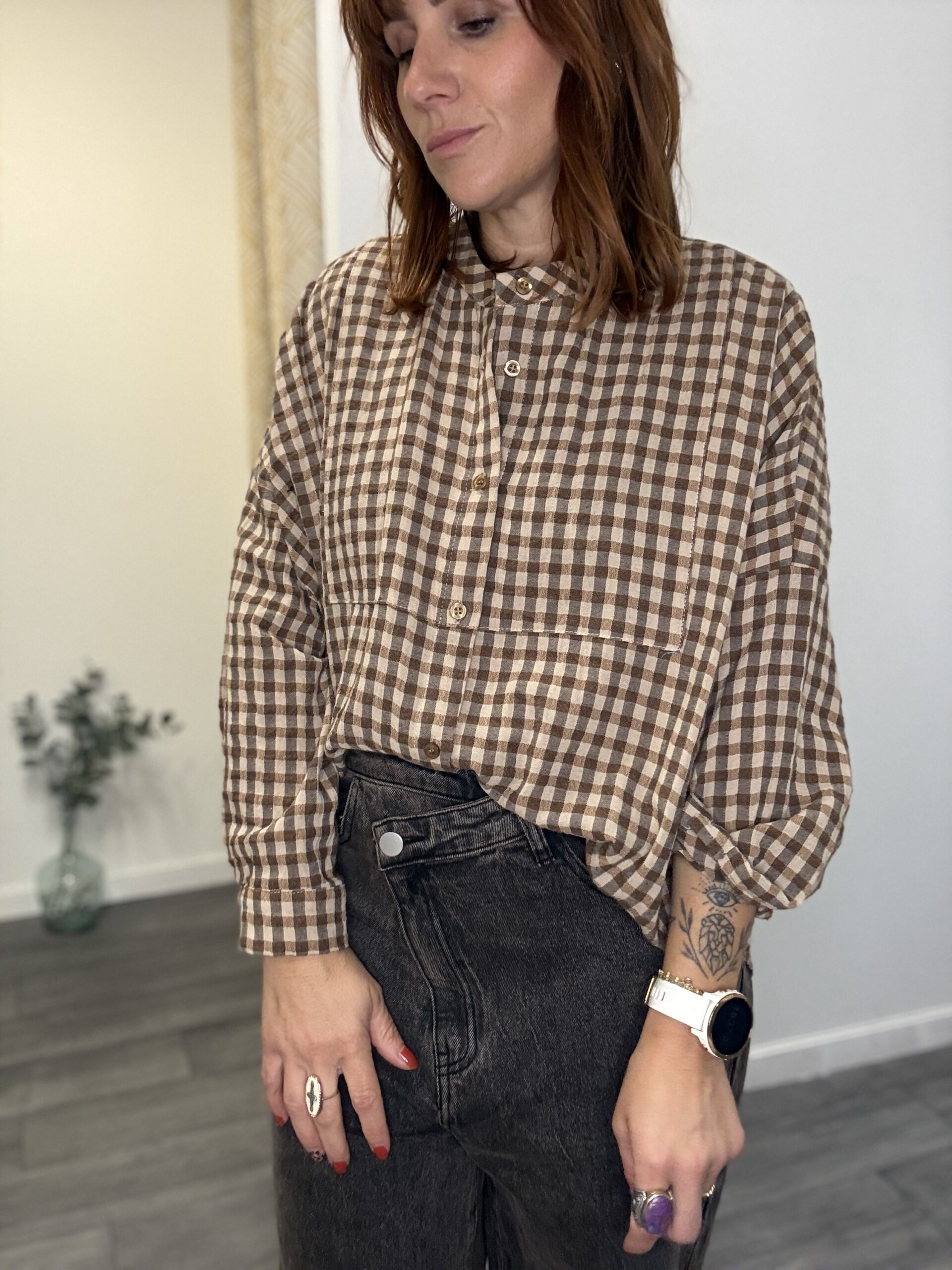 Chemise Doris carreaux