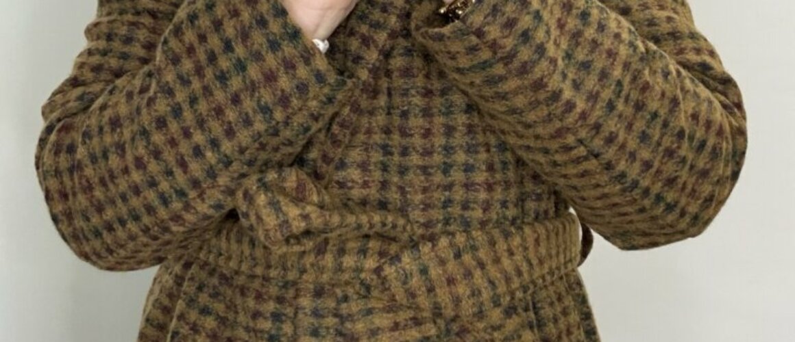 Manteau Bath à carreaux