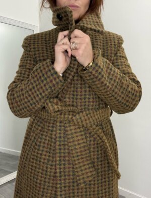 Manteau Bath à carreaux