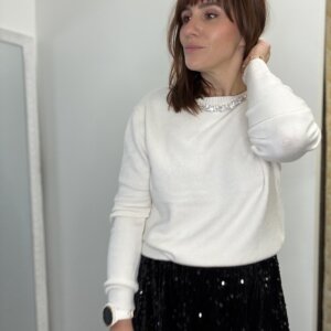 Pull strass Massimo