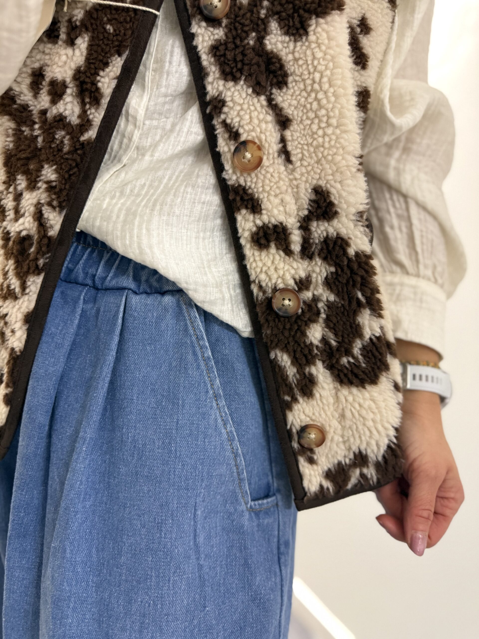 Pantalon Palazzo denim – Image 3